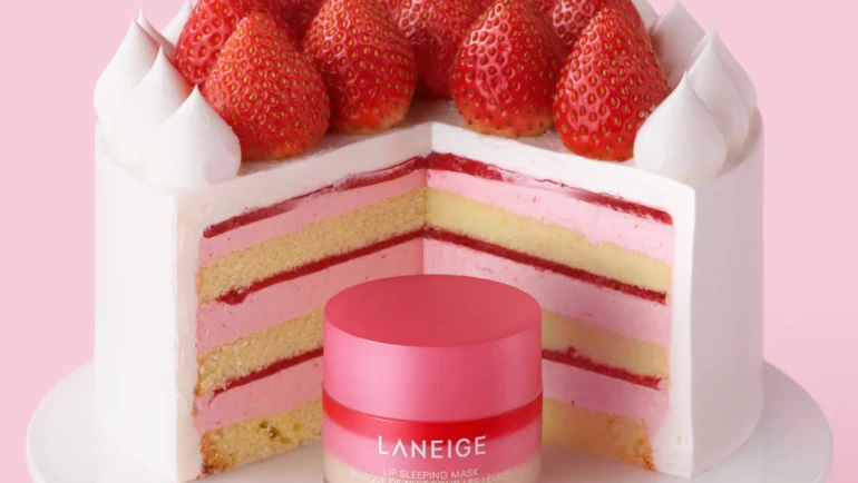 Descubre la nueva edición de LANEIGE: Lip Sleeping Mask Strawberry Shortcake